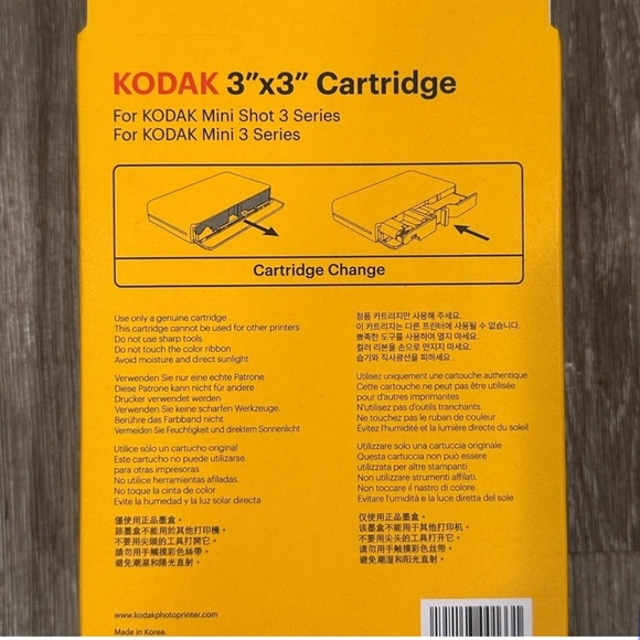 Kodak Mini Shot 3 Era Instant Camera and Photo Printer - Yellow - Picture 10 of 11